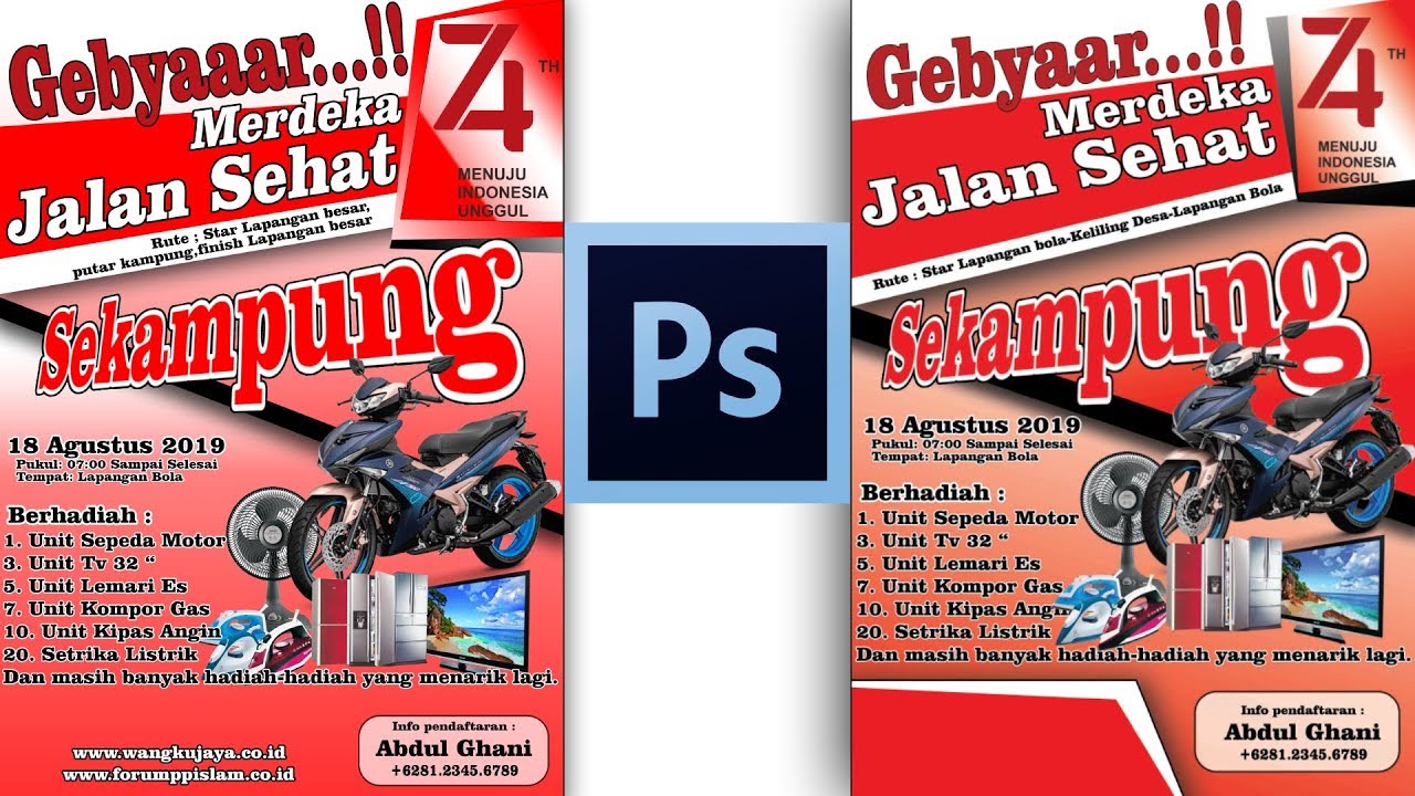 Jalan sehat 17 agustus