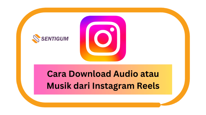 Solusi untuk mengonversi video instagram ke file mp3