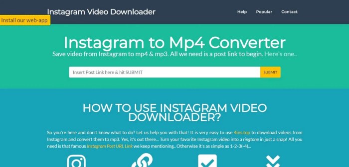 Solusi untuk mengonversi video instagram ke file mp3