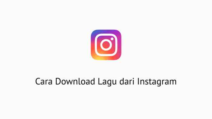 Cara mengunduh musik dari instagram ke mp3