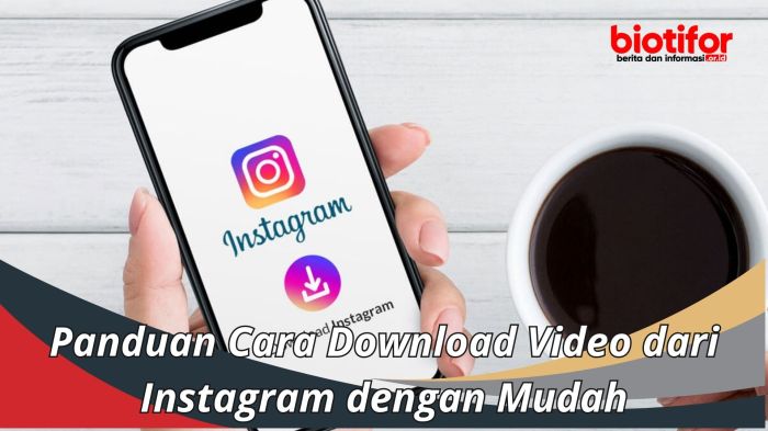 Cara mendownload lagu dari postingan instagram